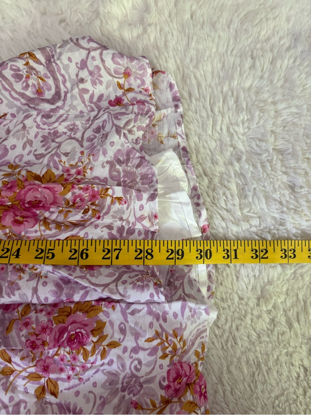 Lulus Kory Lilac Multi Print Flutter Sleeve Mini Dress Size Medium Beach Boho - Picture 7 of 9